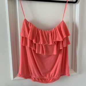Coral Tube Top • Size M